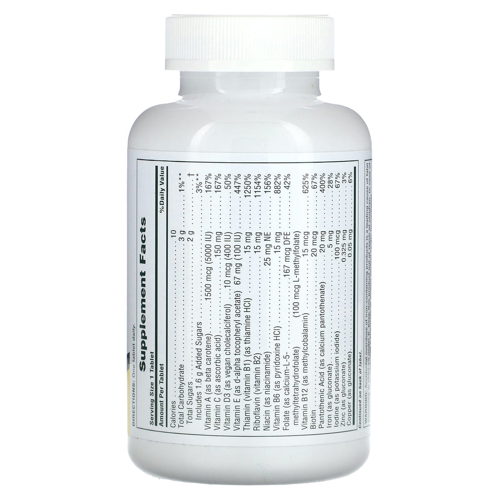 NaturesPlus, Adult's Chewable Multivitamin & Mineral, Exotic Red Berry, 90 Tablets