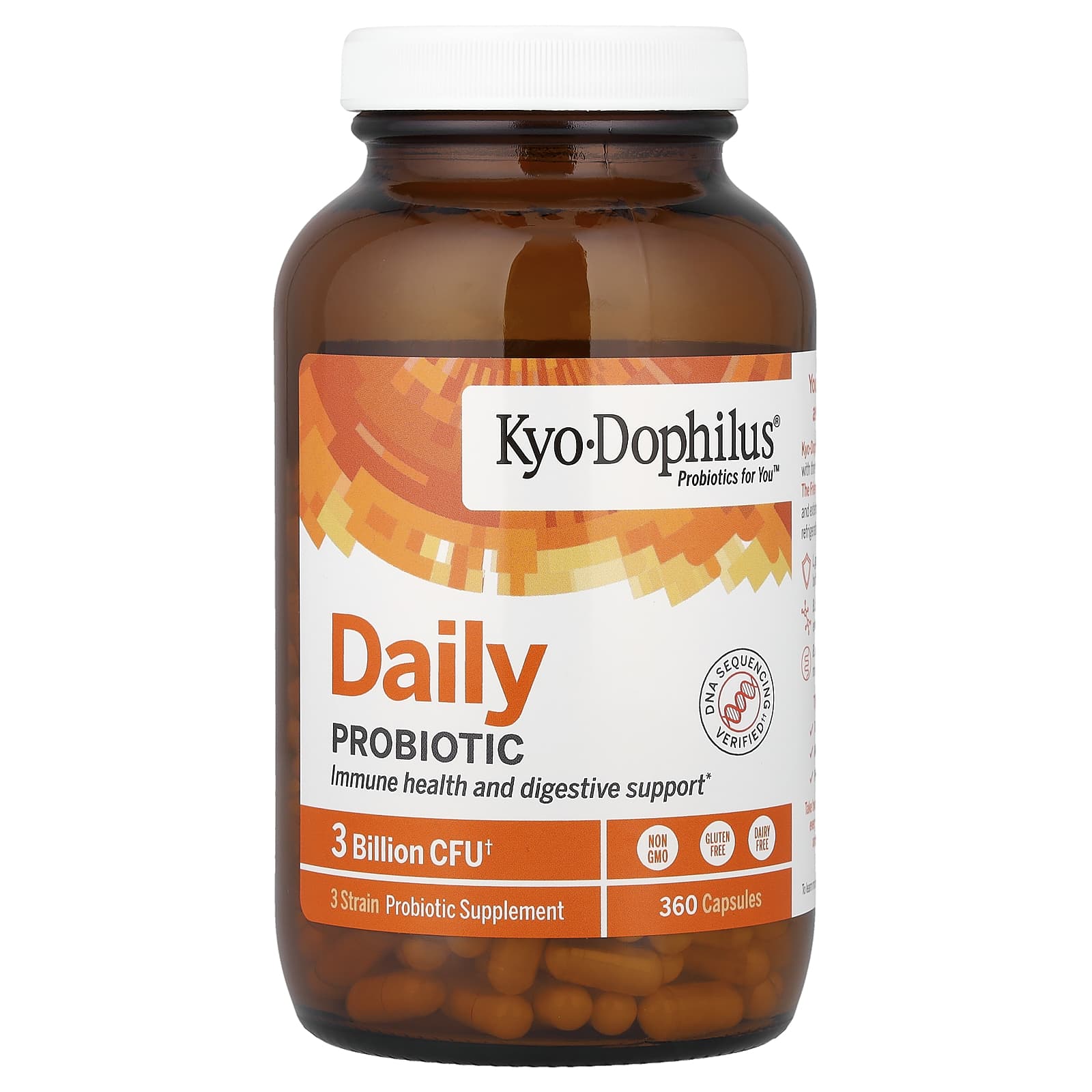 Kyolic, Kyo-Dophilus®, Daily Probiotic, 360 Capsules