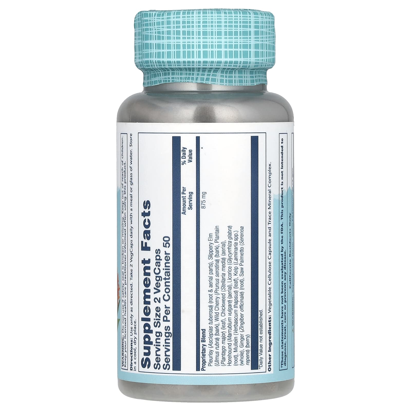 Solaray, Respiration Blend SP-3, 100 VegCaps