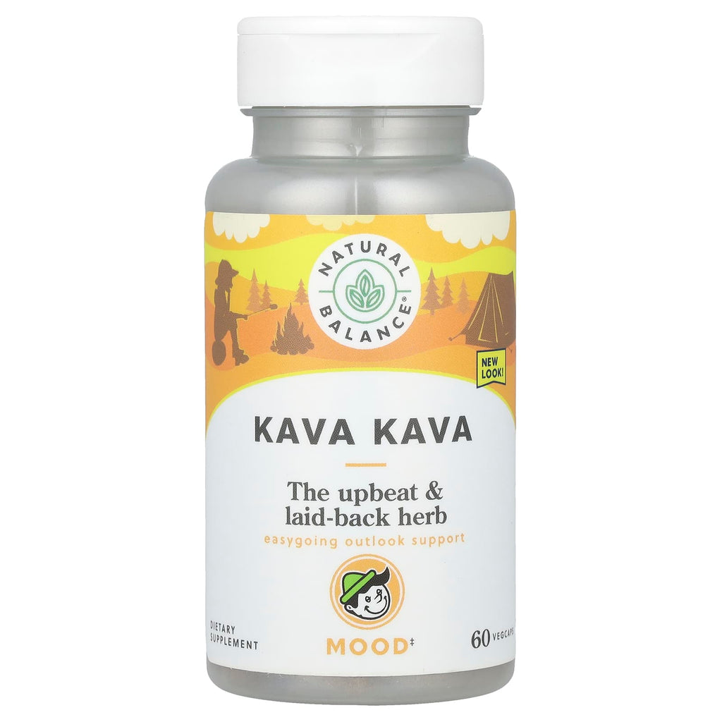Natural Balance, Kava Kava, 60 VegCaps (450 mg per Capsule)