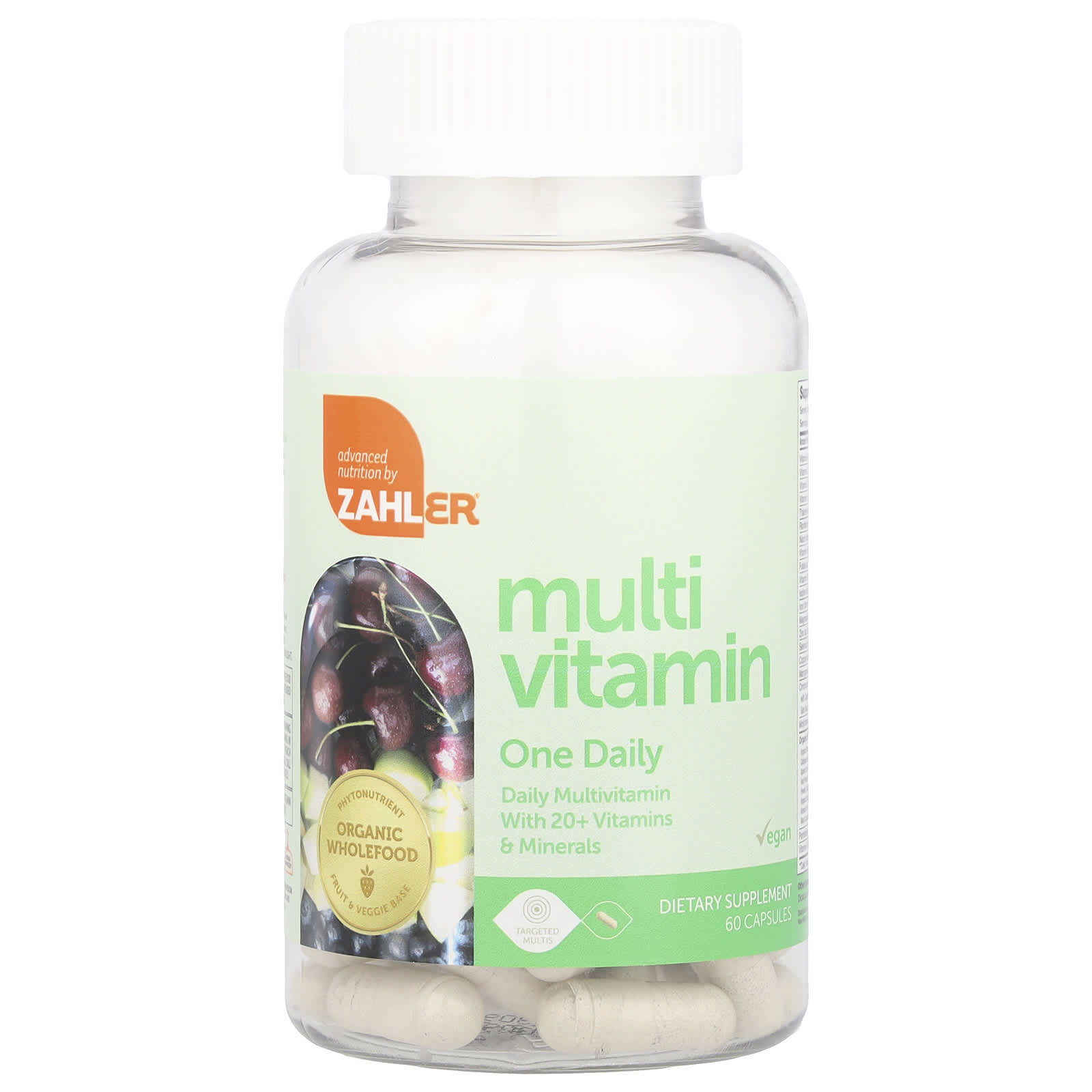 Zahler, One Daily, Daily Multivitamin, 60 Capsules