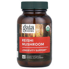 Gaia Herbs, Reishi Mushroom, 40 Vegan Capsules