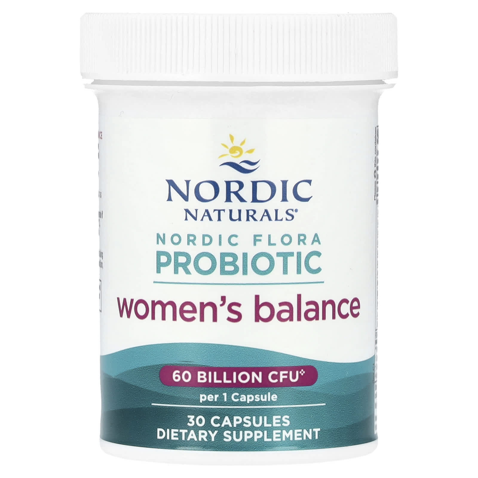 Nordic Naturals, Nordic Flora Probiotic, Women's Balance, 30 Capsules