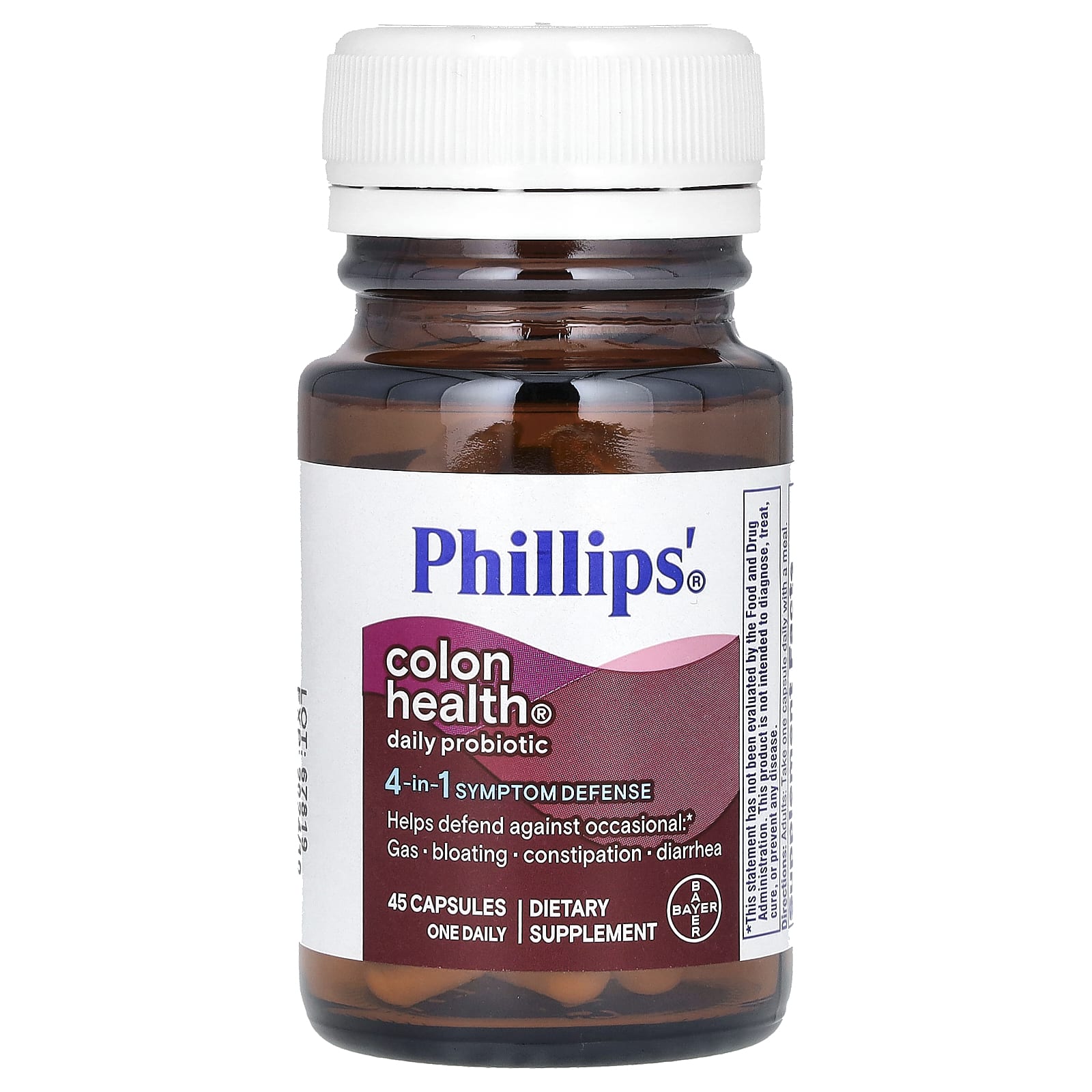 Phillip's, Colon Health Daily Probiotic, 45 Capsules