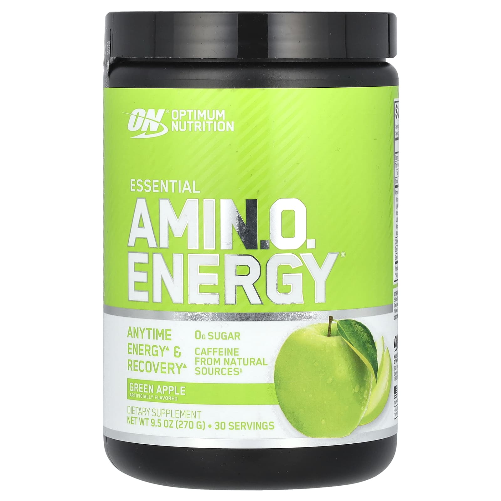 Optimum Nutrition, Essential Amin.O. Energy, Green Apple, 9.5 oz (270 g)