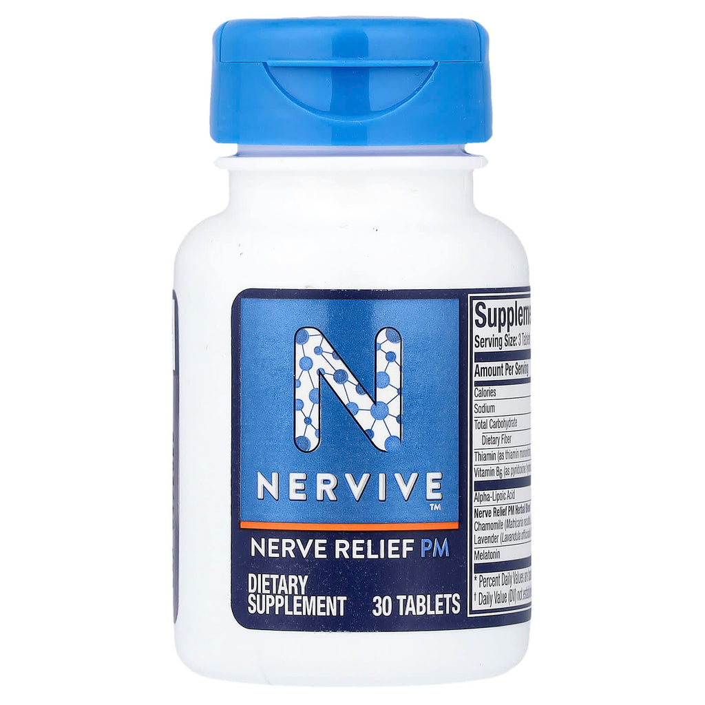 Nervive, Nerve Relief PM, 30 Tablets