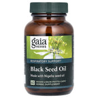 Gaia Herbs, Black Seed Oil, 60 Vegan Liquid Phyto-Caps (200 mg per Capsule)