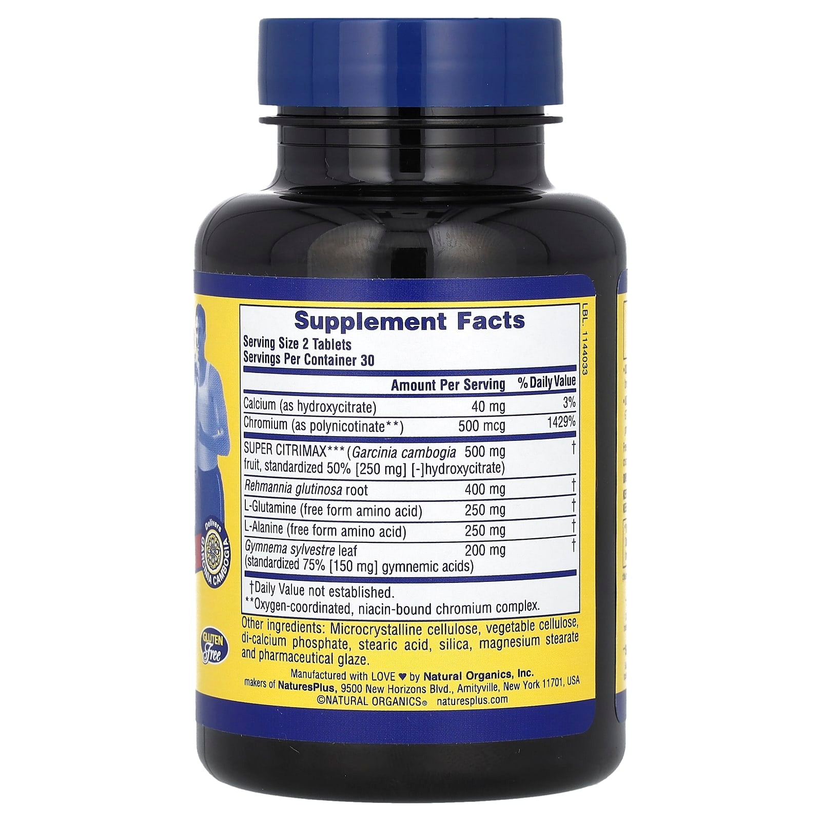 NaturesPlus, Ultra Sugar Control, Ultimate Dieter's Companion, 60 Tablets