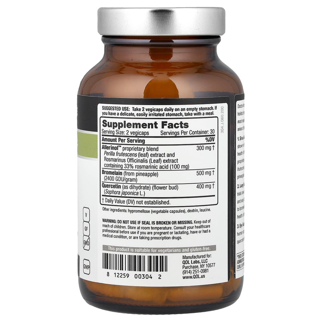 Quality of Life, Allerfin®, 60 Vegicaps
