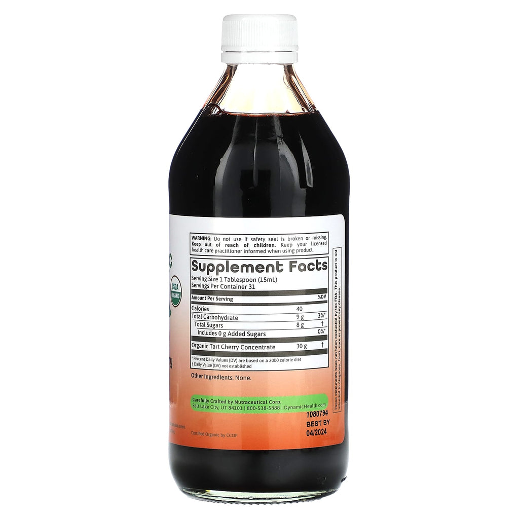 Dynamic Health, Tart Cherry Ultra 5X Concentrate, 16 fl oz (473 ml)