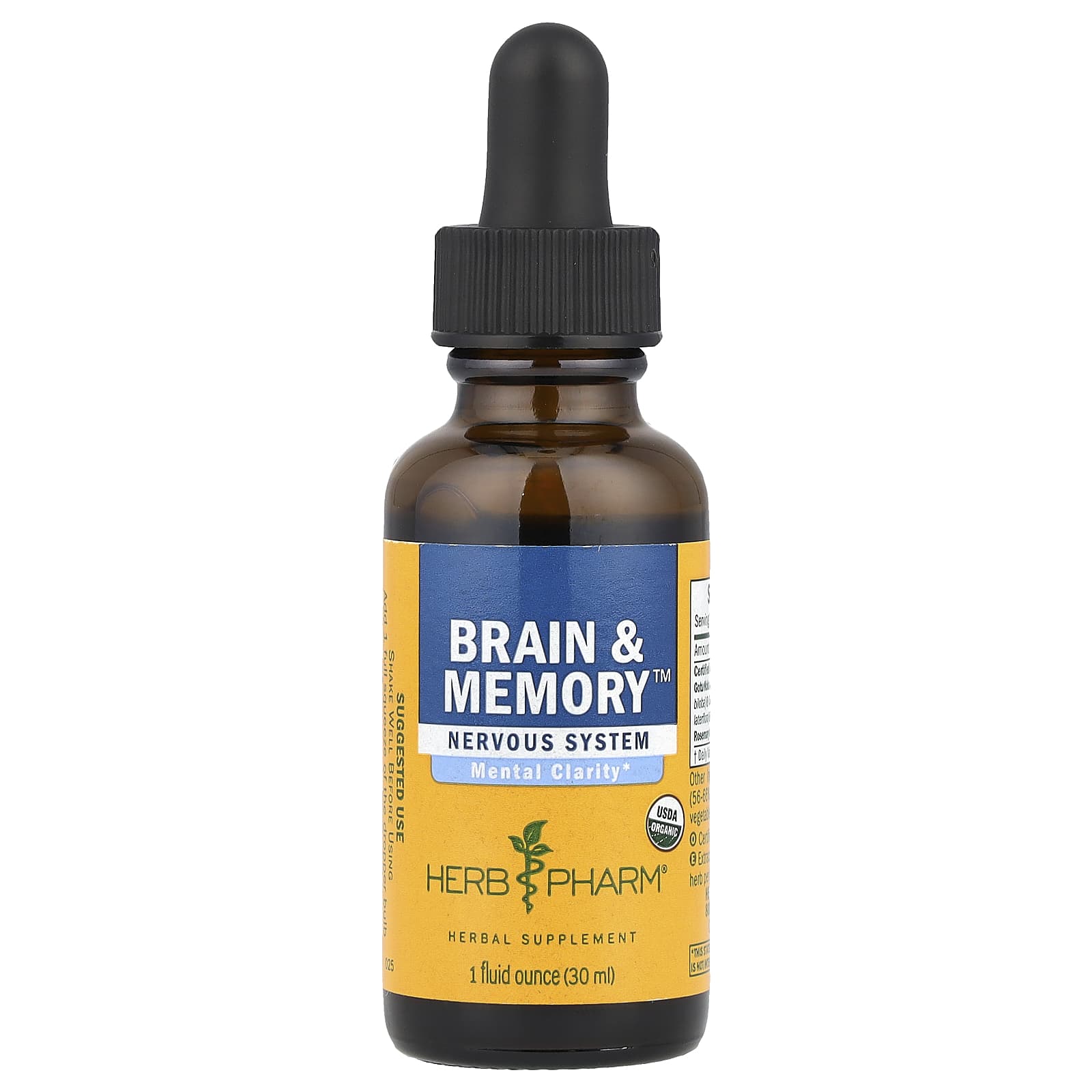 Herb Pharm, Brain & Memory™, 1 fl oz (30 ml)