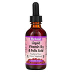 Bluebonnet Nutrition, Liquid Vitamin B-12 & Folic Acid, Raspberry , 2 fl oz (59 ml)