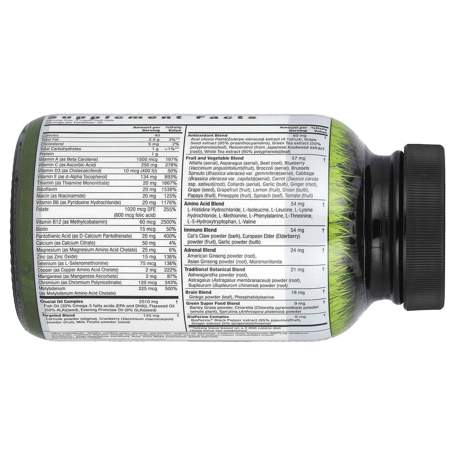 Irwin Naturals, Women's Living Green Liquid-Gel Multi®, 90 Liquid Soft-Gels
