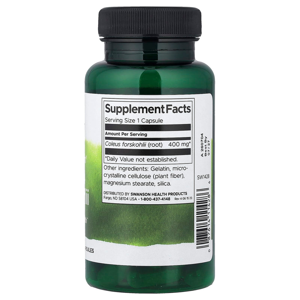 Swanson, Full Spectrum® Coleus Forskohlii, 400 mg, 60 Capsules