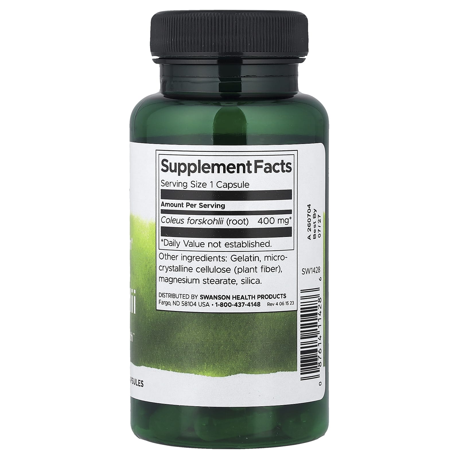 Swanson, Full Spectrum® Coleus Forskohlii, 400 mg, 60 Capsules