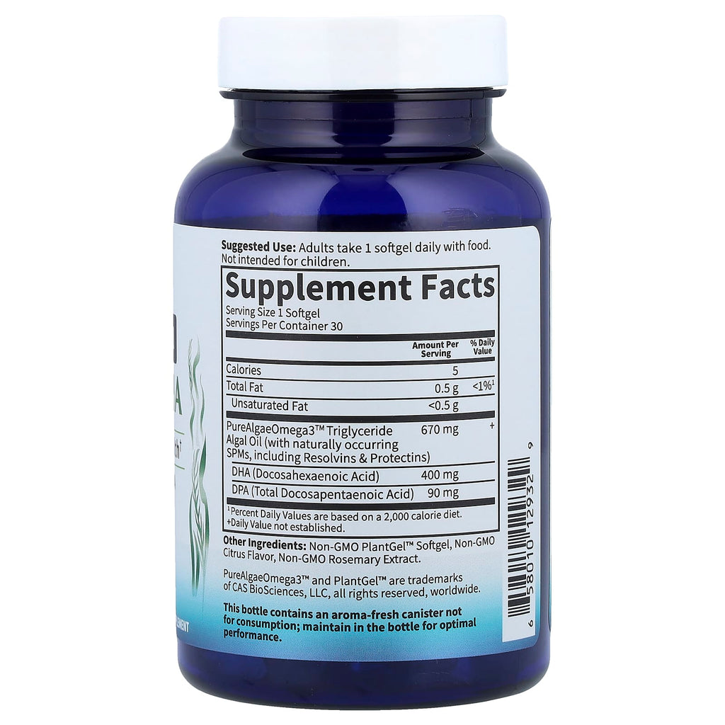 Garden of Life, Dr. Formulated Vegan DHA Plus DPA, 30 Softgels