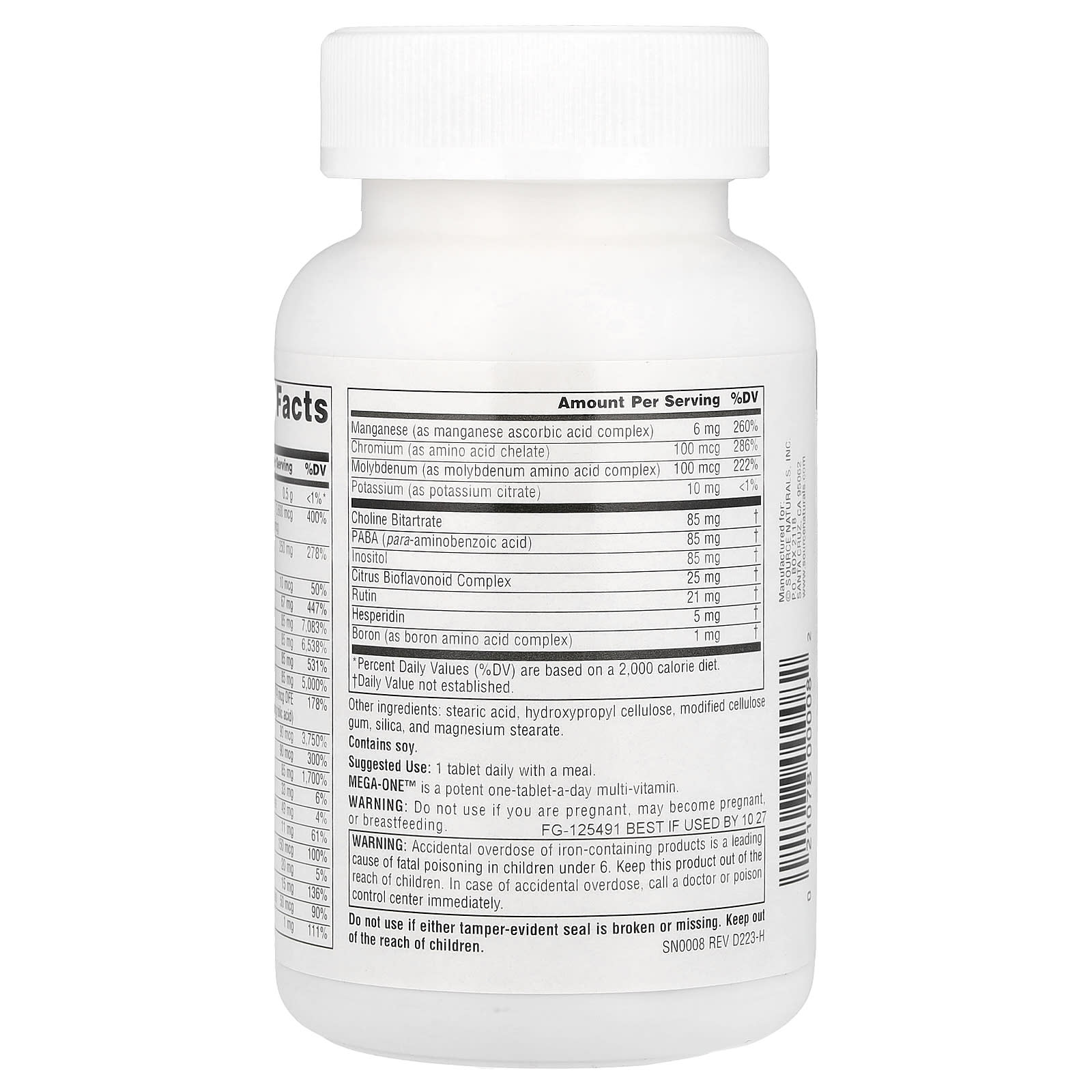 Source Naturals, Mega-One™, 60 Tablets