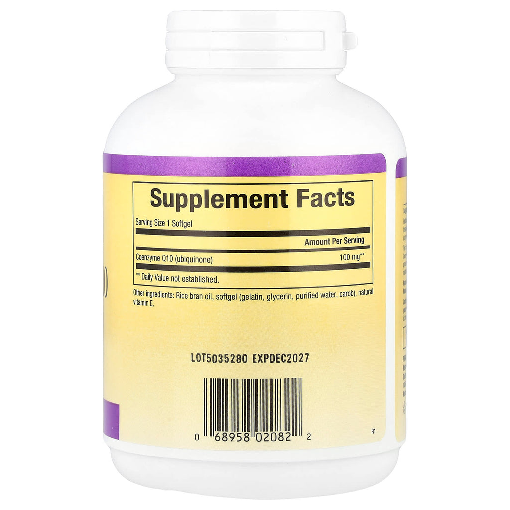 Natural Factors, Coenzyme Q10, 100 mg, 240 Softgels