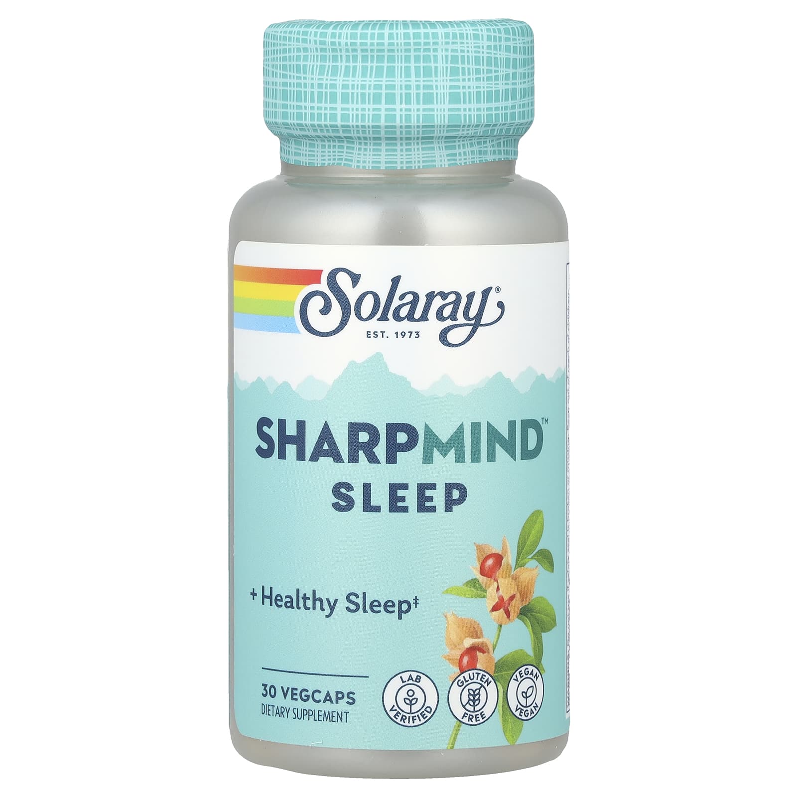Solaray, SharpMind™ Sleep, 30 Vegcaps