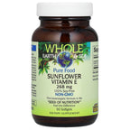 Natural Factors, Whole Earth & Sea®, Pure Food, Sunflower Vitamin E, 268 mg, 90 Softgels