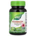Nature's Way, Echinacea Purpurea Herb, 100 Vegan Capsules (400 mg per Capsule)