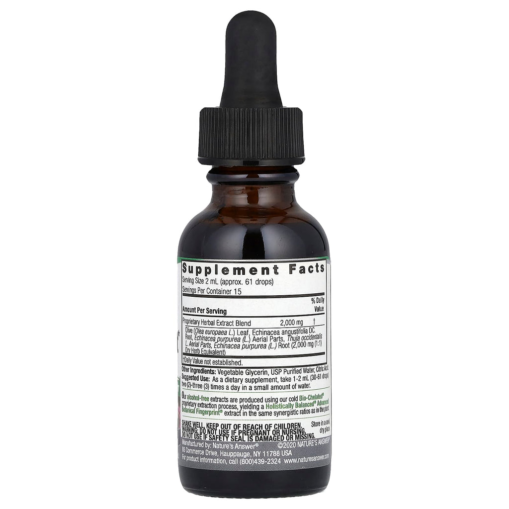 Nature's Answer, Immune Boost Herbal Blend, Alcohol-Free, 2,000 mg , 1 fl oz (30 ml)