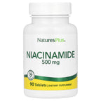 NaturesPlus, Niacinamide, 500 mg, 90 Tablets