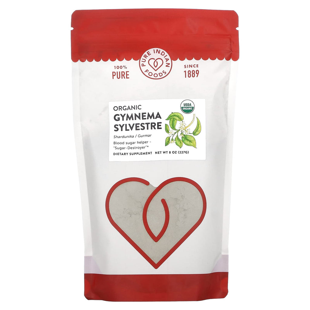 Pure Indian Foods, Organic Gymnema Sylvestre, 8 oz (227 g)