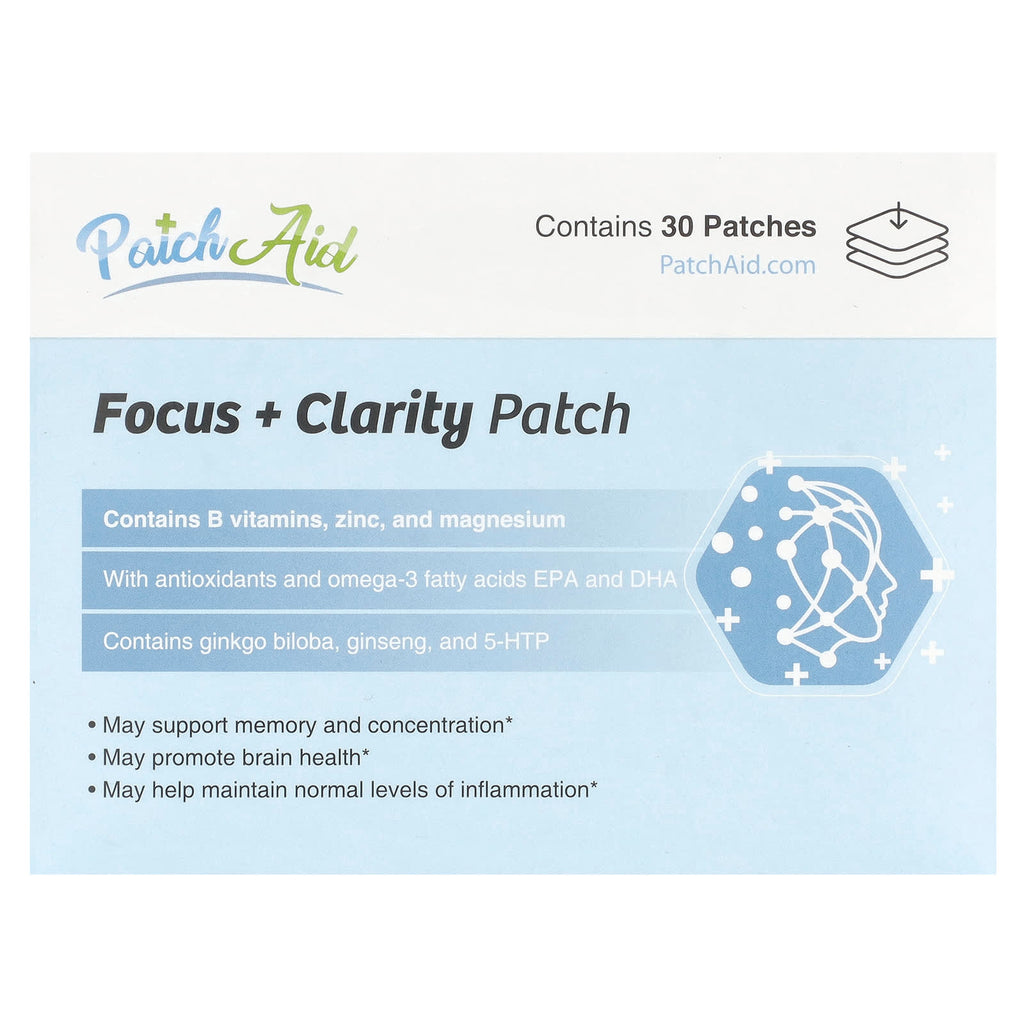 PatchAid, Focus + Clarity Patch , 30 Patches