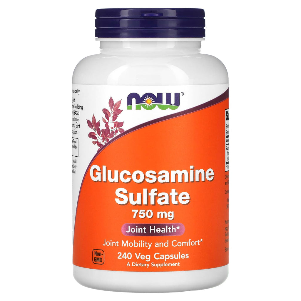 NOW Foods, Glucosamine Sulfate, 750 mg, 240 Veg Capsules