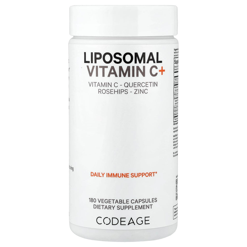 Codeage, Liposomal Vitamin C+, 180 Vegetable Capsules
