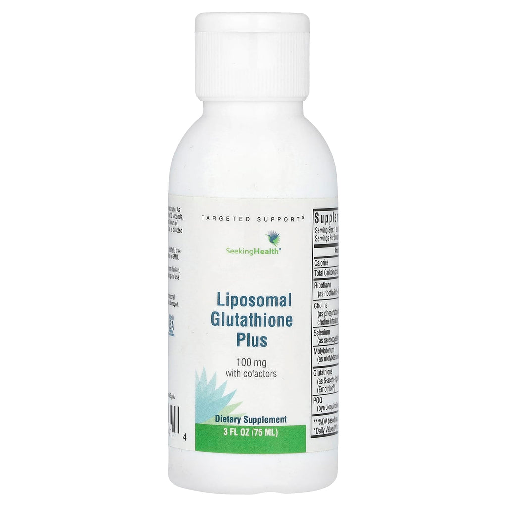 Seeking Health, Liposomal Glutathione Plus, 100 mg, 3 fl oz (75 ml) 