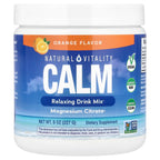 Natural Vitality, CALM®, Relaxing Drink Mix, Orange, 8 oz (227 g)