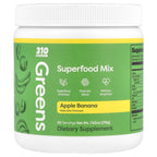 310 Nutrition, Greens, Superfood Mix, Apple Banana, 7.62 oz (216 g)
