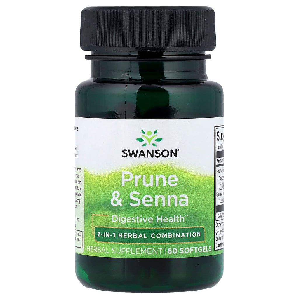 Swanson, Prune & Senna, 60 Softgels