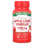 Nature's Truth, Triple Strength Apple Cider Vinegar, 60 Quick Release Capsules (600 mg per Capsule)