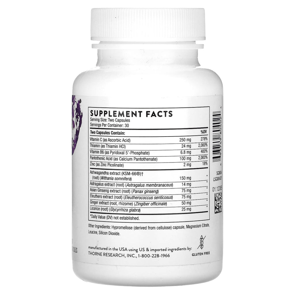 Thorne, Stress Balance, 60 Capsules