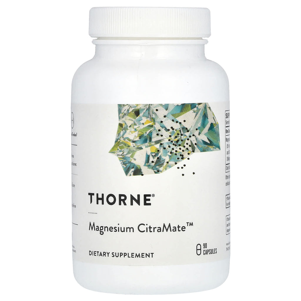 Thorne, Magnesium CitraMate, 90 Capsules (135 mg per Capsule)