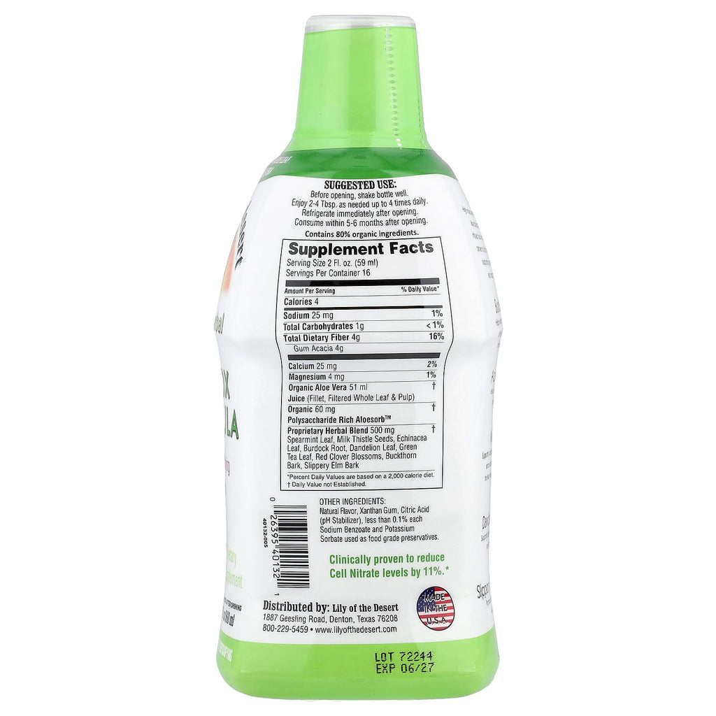 Lily of the Desert, Aloe Herbal, Detox Formula, 32 fl oz (960 ml)