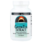 Source Naturals, Green Tea Extract, 500 mg, 120 Tablets