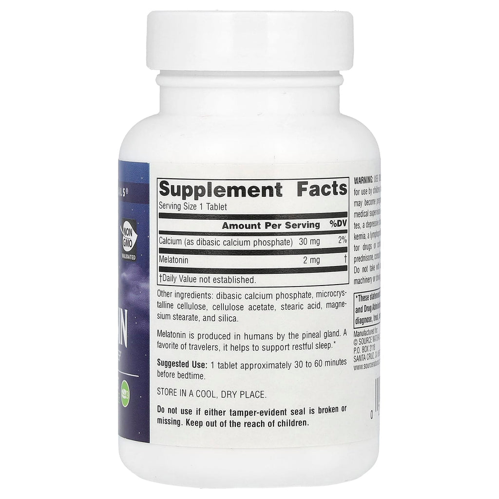 Source Naturals, Melatonin, Time Release, 2 mg, 240 Tablets