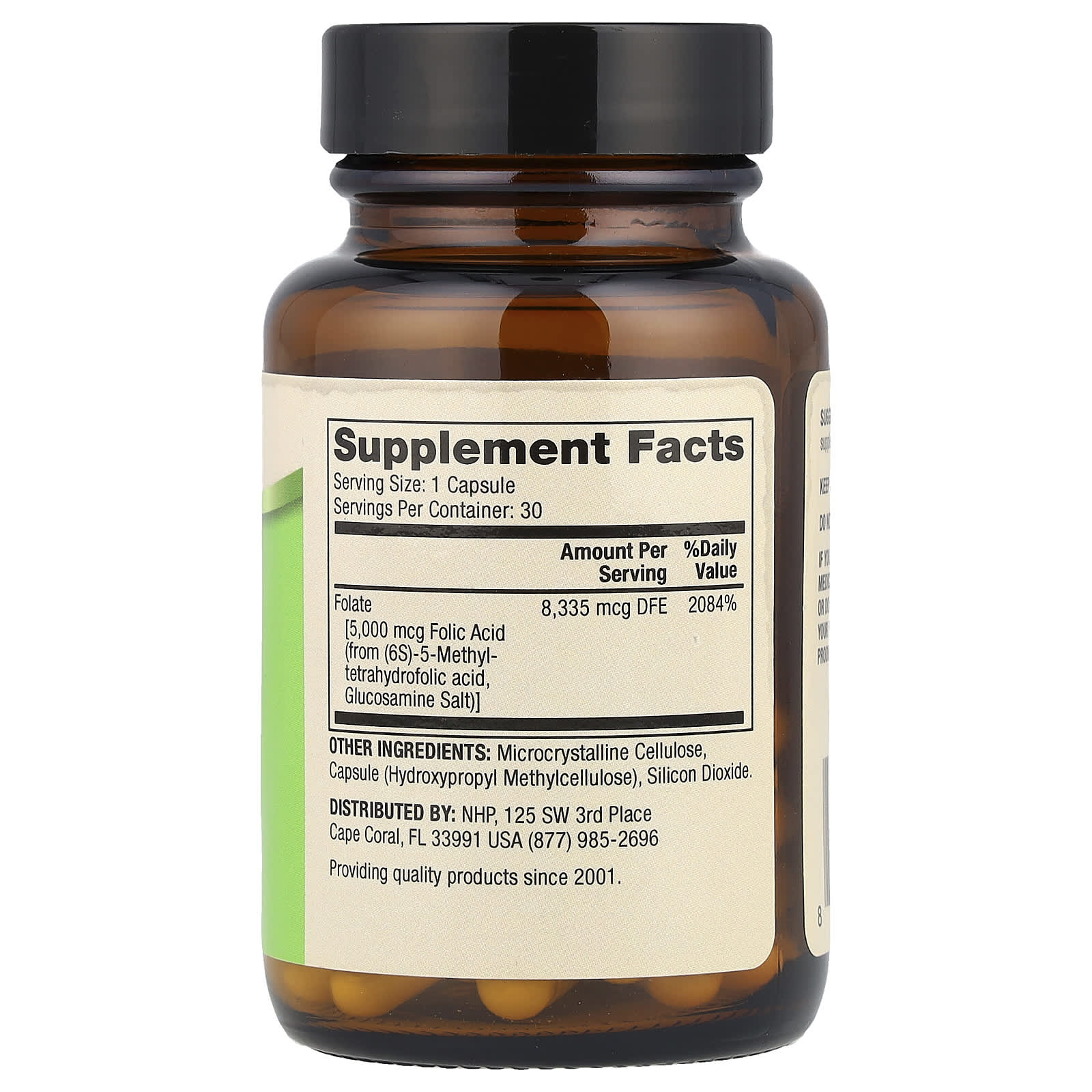 Dr. Mercola, Methyl Folate, 5,000 mcg, 30 Capsules