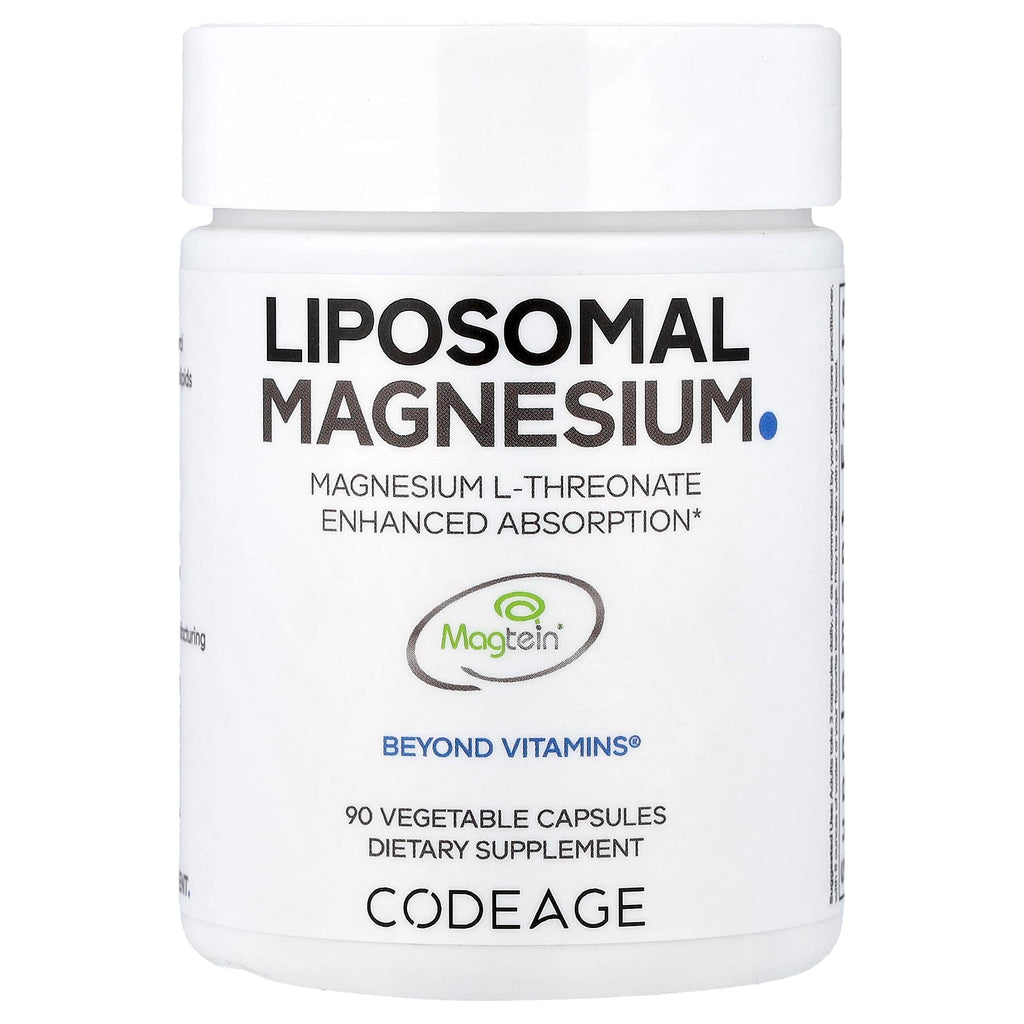 Codeage, Liposomal Magnesium L-Threonate, 90 Vegetable Capsules
