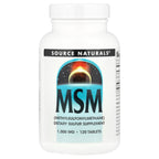 Source Naturals, MSM, 120 Tablets