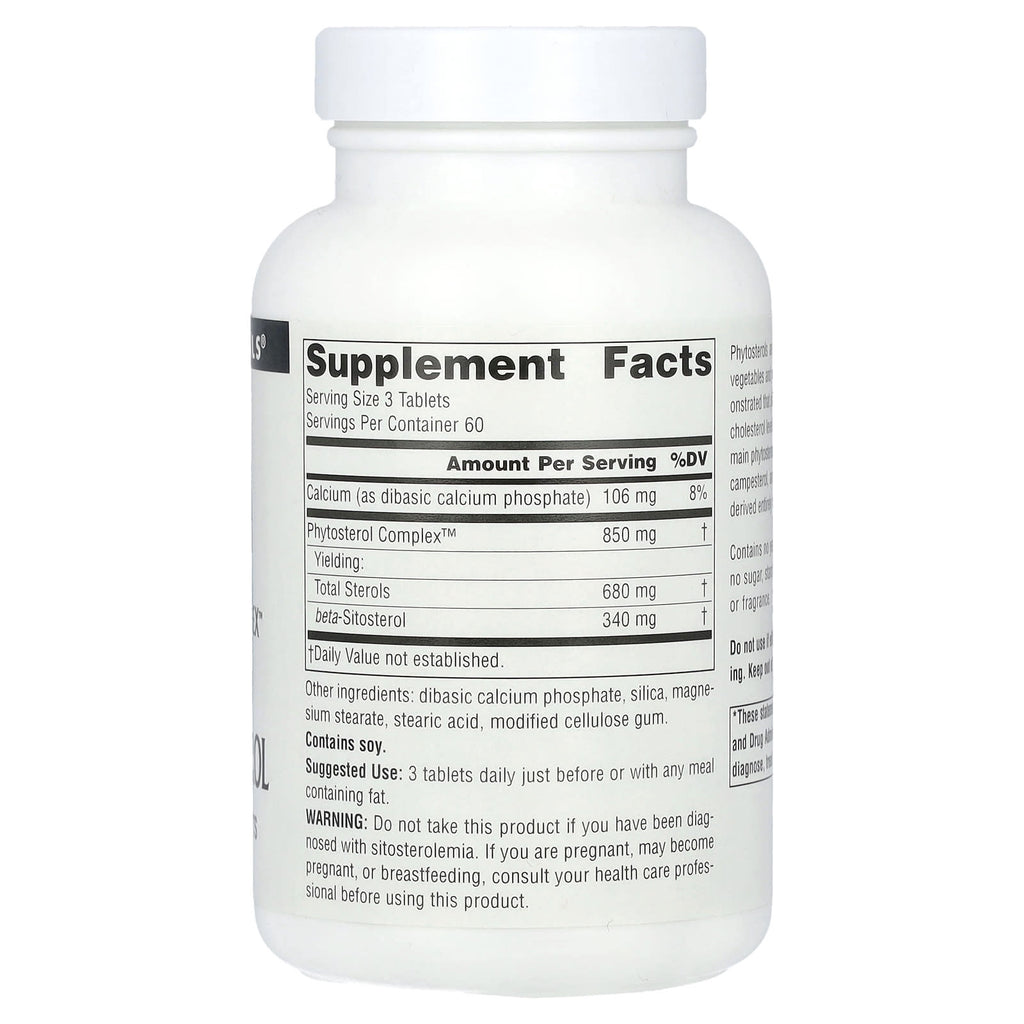 Source Naturals, Phytosterol Complex with Beta-Sitosterol, 180 Tablets (113 mg per Tablet)