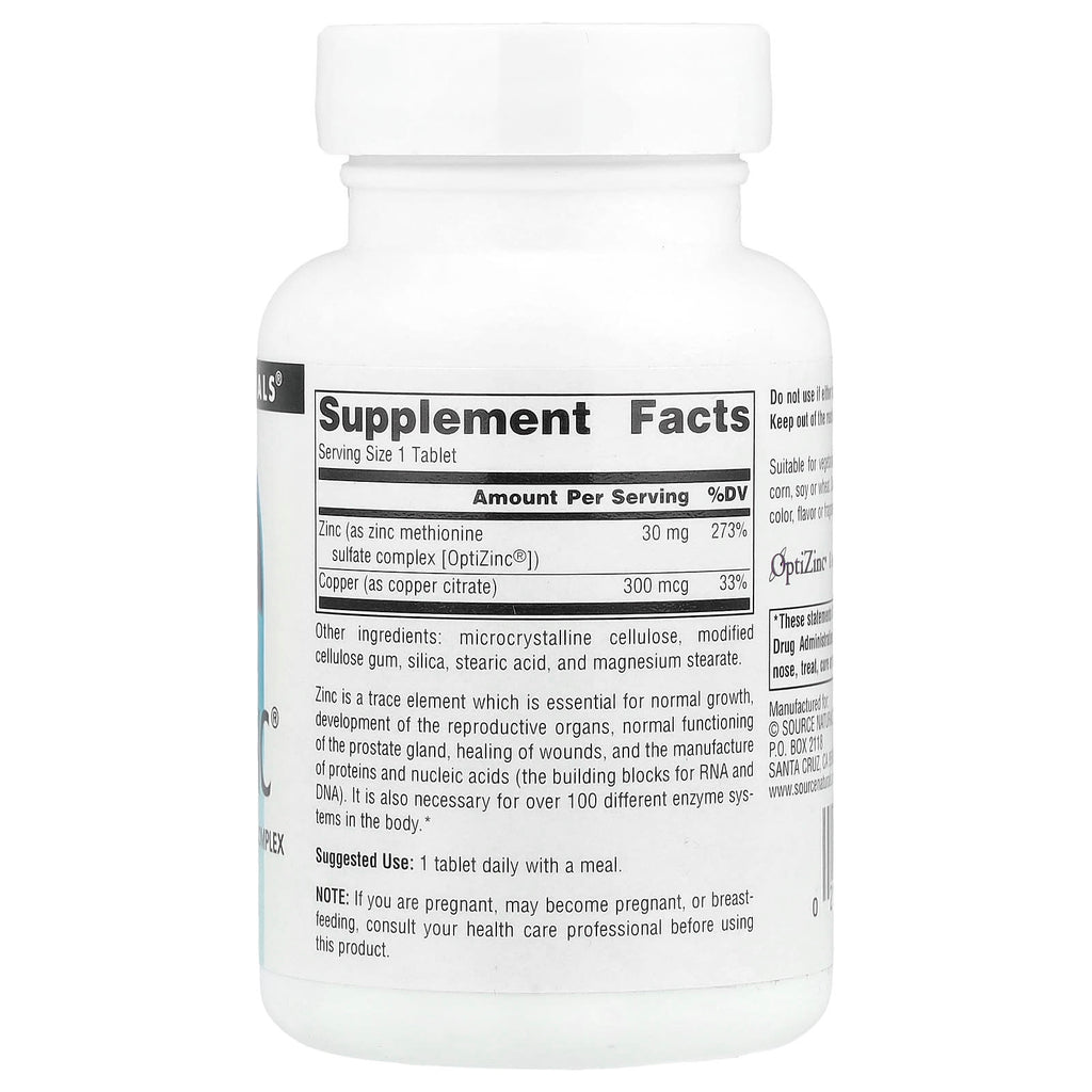 Source Naturals, OptiZinc®, 240 Tablets