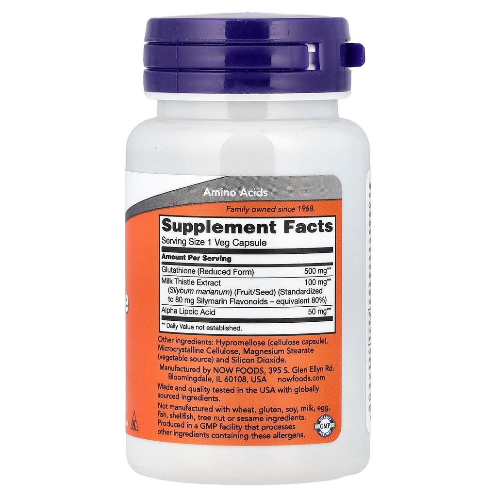 NOW Foods, Glutathione, 30 Veg Capsules