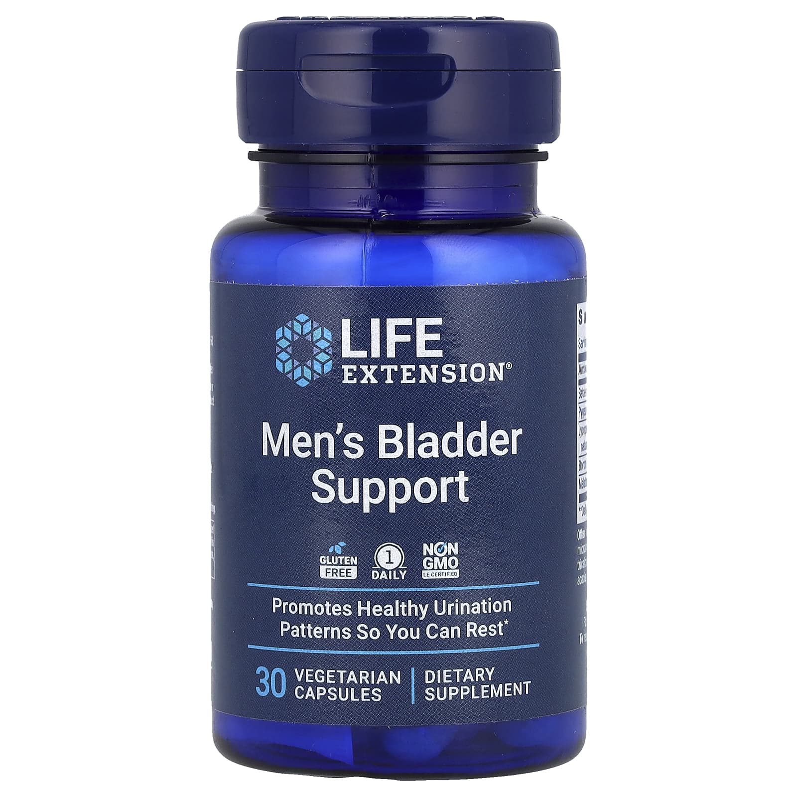 Life Extension, Men's Bladder Support, 30 Vegetarian Capsules
