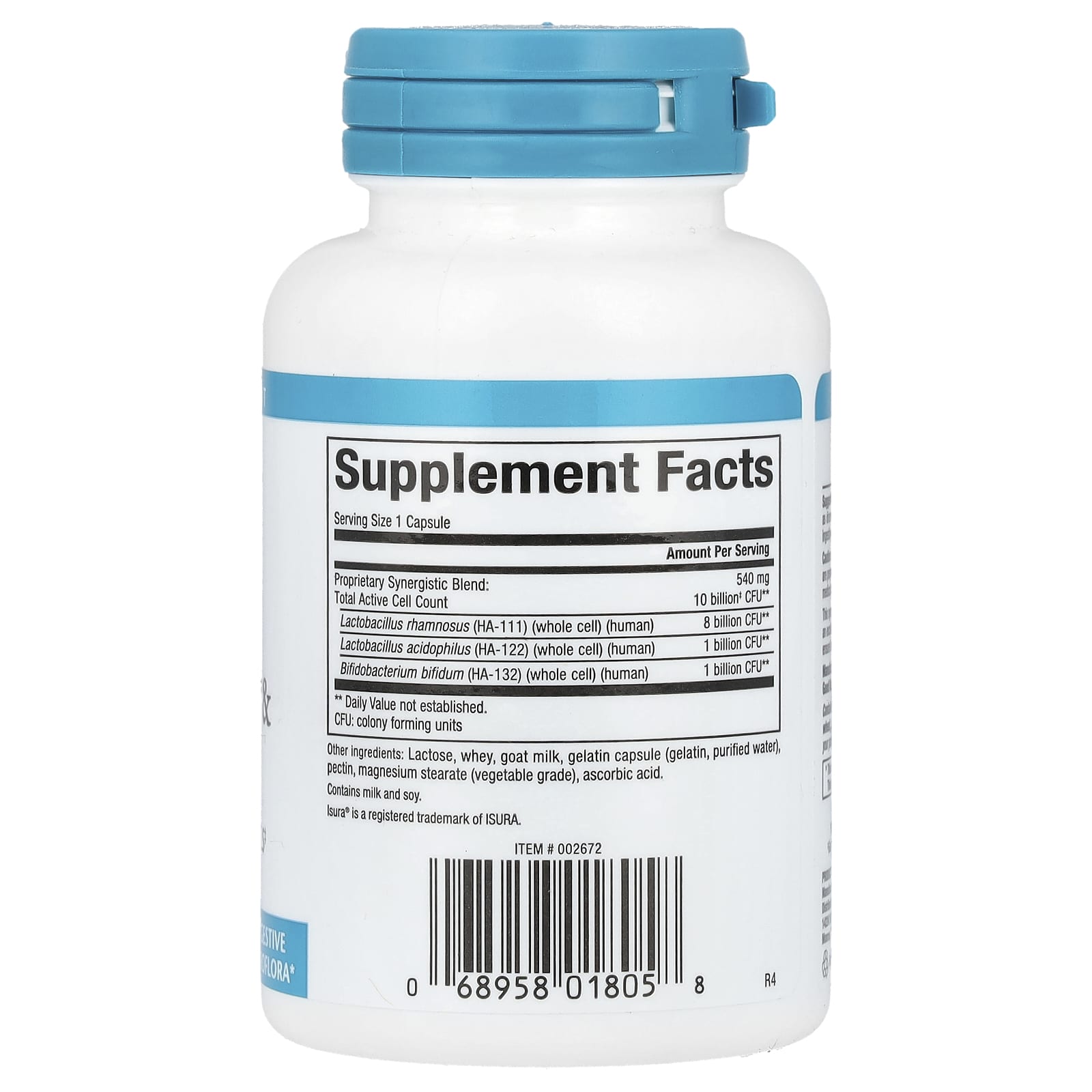 Natural Factors, Acidophilus & Bifidus, 10 Billion CFU, 90 Capsules