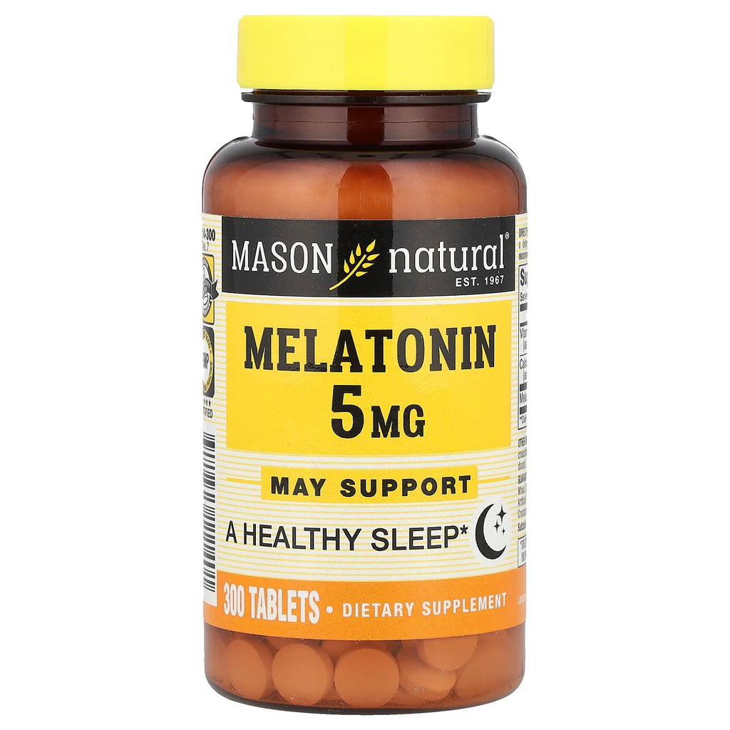 Mason Natural, Melatonin, 300 Tablets